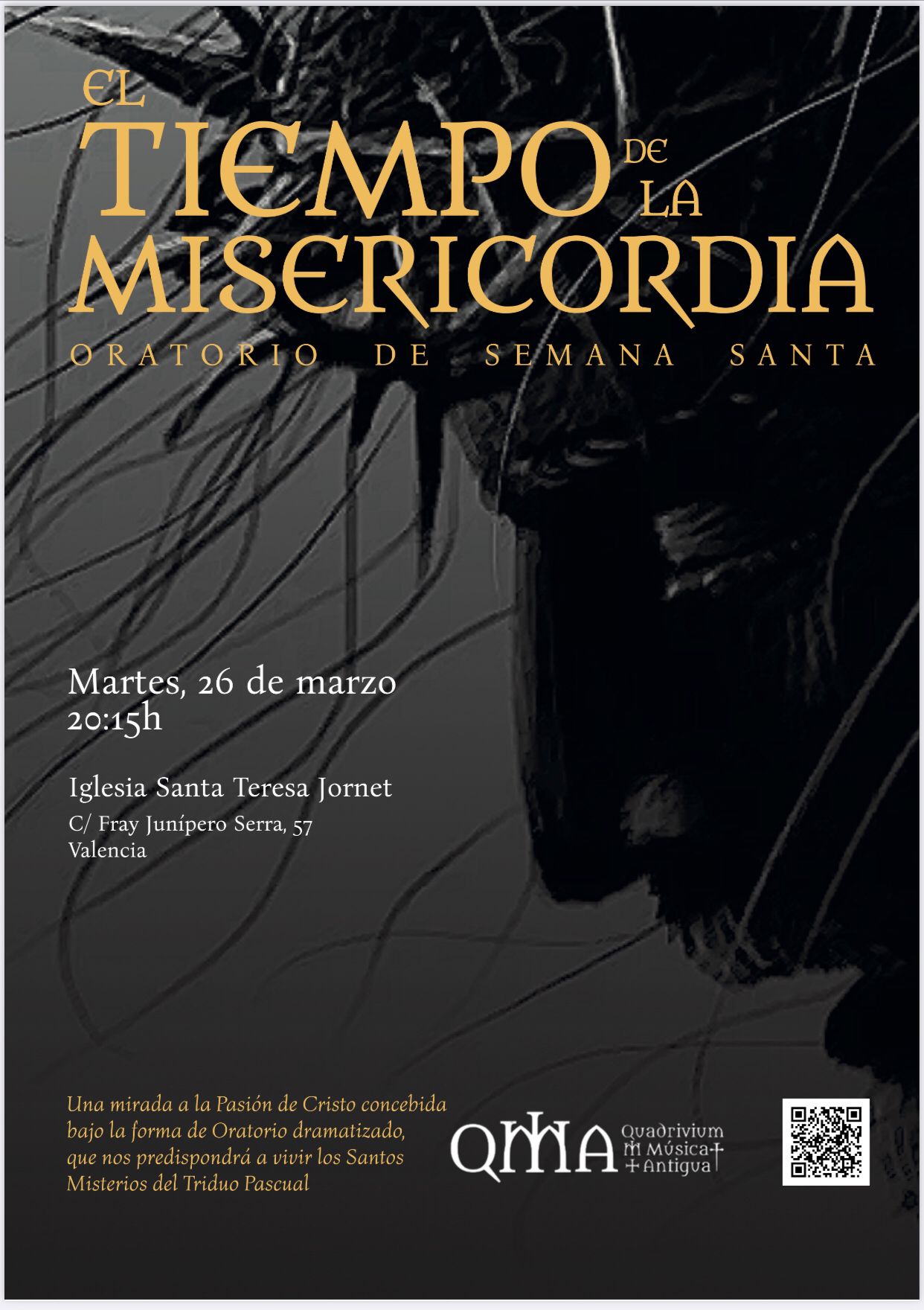 Lee más sobre el artículo ORATORIO DE SEMANA SANTA CON EL CORO QUADRIVIUM